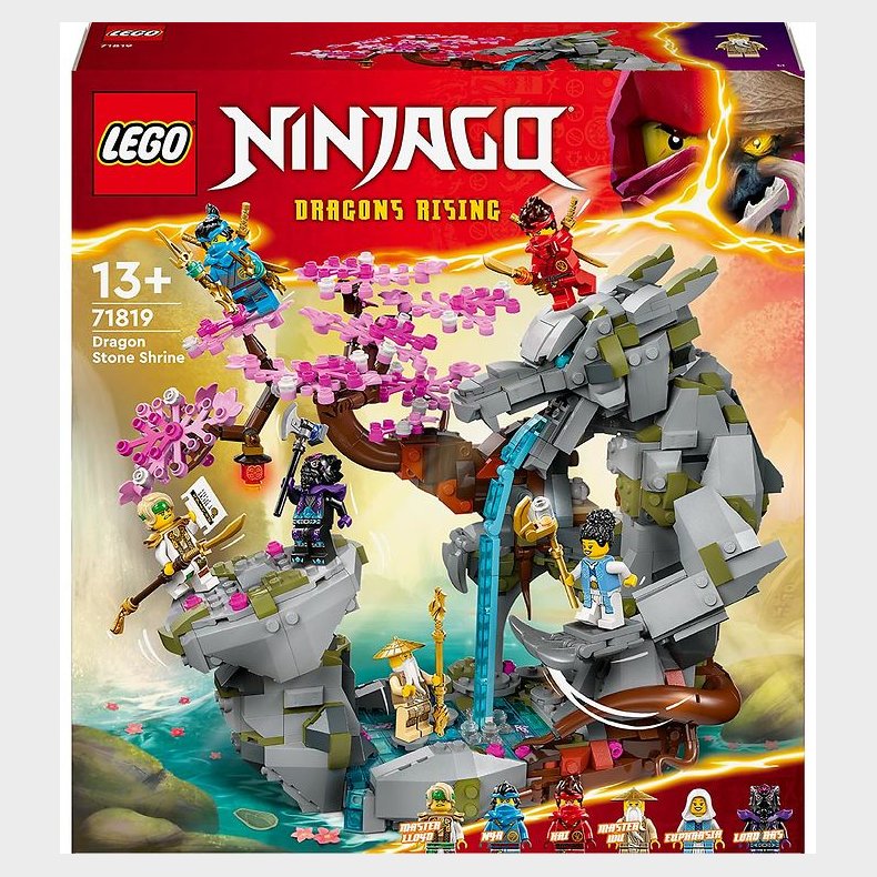 LEGO Ninjago - Dragesten-tempel 71819 - 1212 Dele