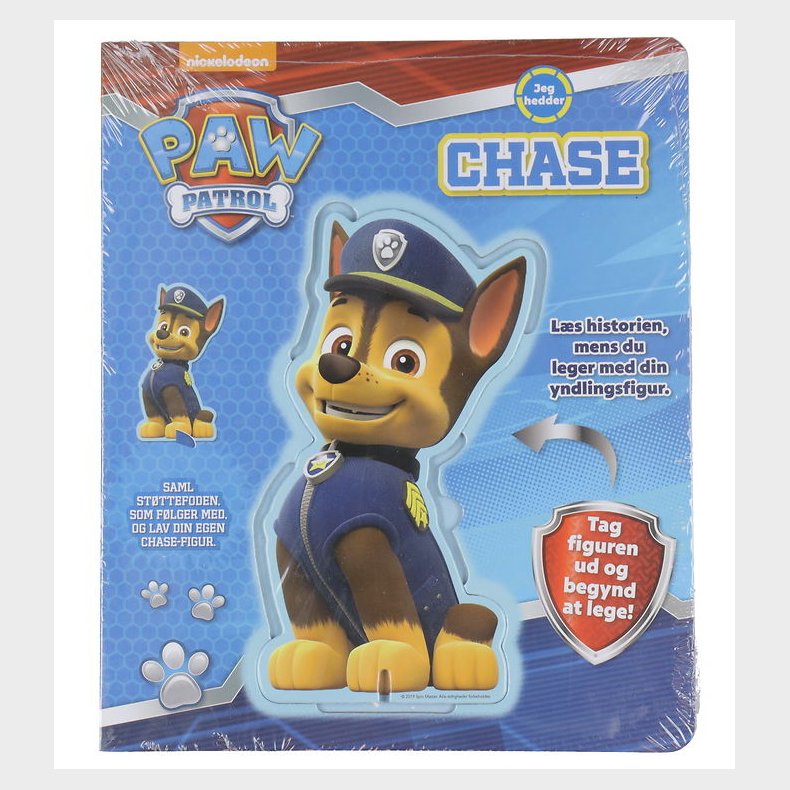 Alvilda Bog - Paw Patrol - Jeg Hedder Chase - Historier m. Figur