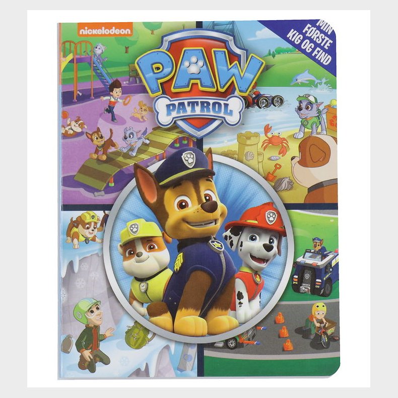 Alvilda Bog - Paw Patrol - Min Frste Kig Og Find - Dansk