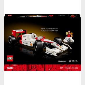 LEGO Icons - McLaren MP4/4 og Ayrton Senna 10330 - 693 Dele