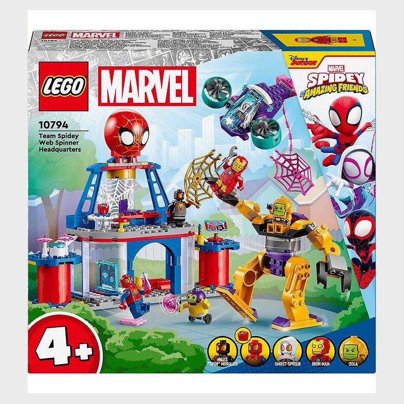 LEGO Marvel - Team Spidey Netspinder-Hovedkvarter 10794 - 193 D