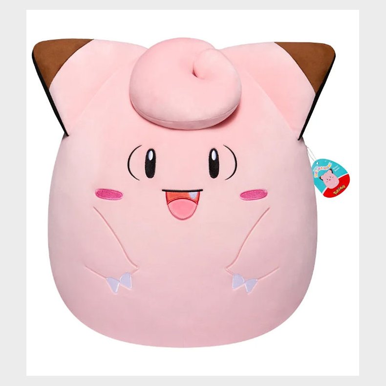 Squishmallows Bamse - 25 cm - Pok&eacute;mon Clefairy