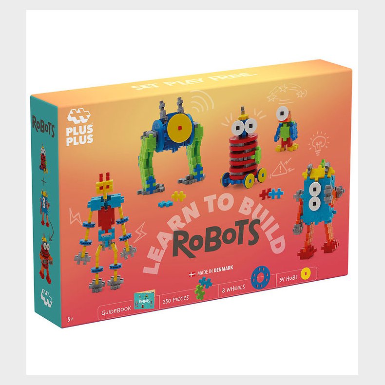 Plus-Plus Learn to Build - 250 stk. - Robots