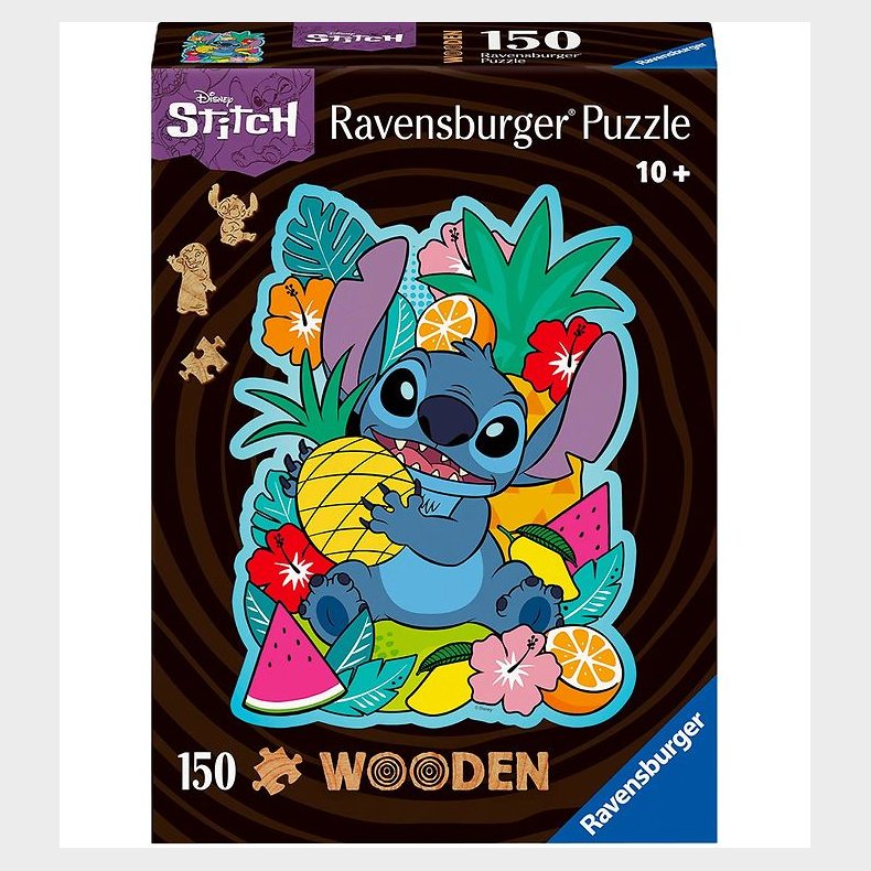 Ravensburger Puslespil - Tr - 150 Brikker - Disney Stitch