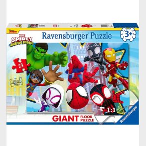 Ravensburger Gulvpuslespil - 24 Brikker - An Amazing Team