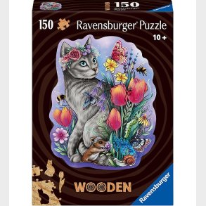 Ravensburger Puslespil - Tr - 150 Brikker - Lovely Cat