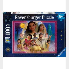 Ravensburger Puslespil - 100 Brikker - Disney Wish