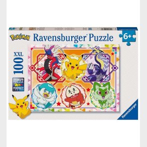 Ravensburger Puslespil - 100 Brikker - Pokémon