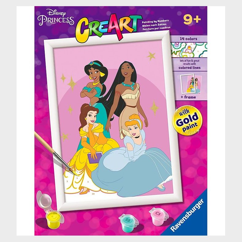 Ravensburger CreArt Malest - Disney Princess