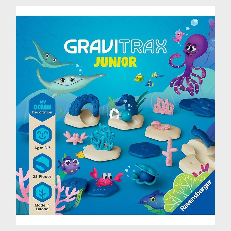 GraviTrax Junior Extension - Ocean - 33 Dele