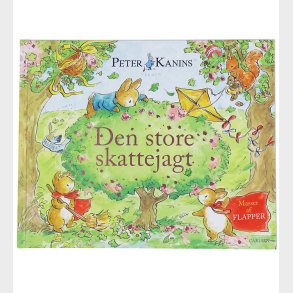 Forlaget Carlsen Bog m. Flapper - Peter Kanin - Den Store Skatte