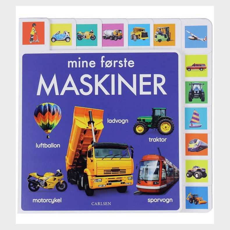 Forlaget Carlsen Billedbog - Mine Frste Maskiner