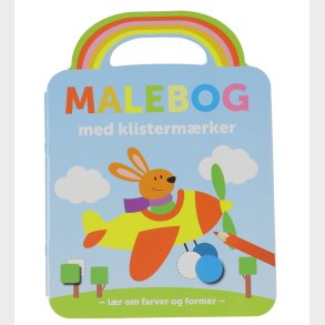 Forlaget Bolden Malebog m. Klistermrker - Flyver