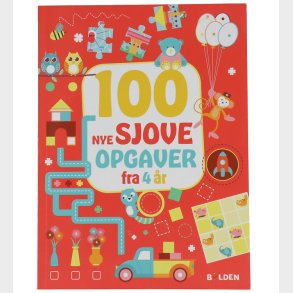 Forlaget Bolden Opgavebog - 100 Nye Sjove Opgaver - Fra 4 r