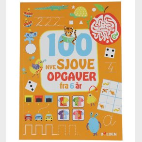 Forlaget Bolden Opgavebog - 100 Nye Sjove Opgaver - Fra 6 r