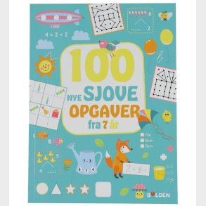 Forlaget Bolden Opgavebog - 100 Nye Sjove Opgaver - Fra 7 r