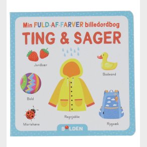 Forlaget Bolden Billedbog - Min Fuld-Af-Farver Billedordbog - Ti