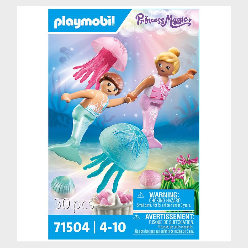 Playmobil Princess Magic - Sm Havfruer med Vandmnd - 71504 - 3