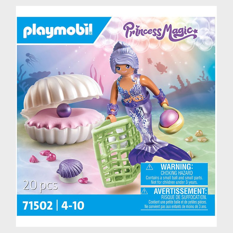 Playmobil Princess Magic - Havfrue med Perlemuslingeskal - 71502