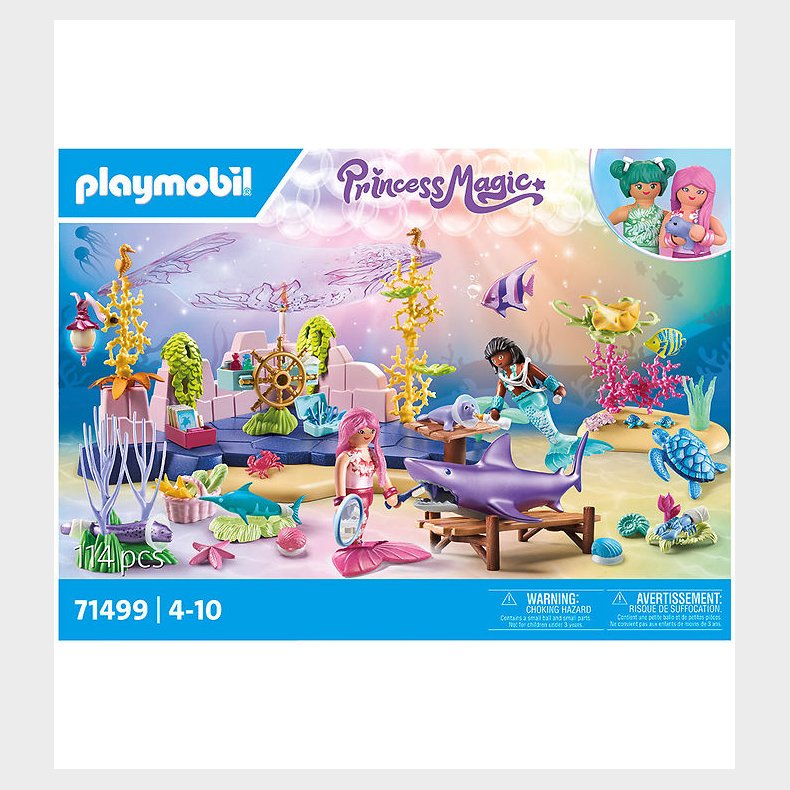 Playmobil Princess Magic - Havdyrenes Pleje Af Havfruerne - 7149