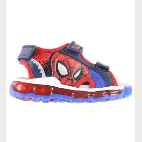Geox Sandaler m. Lys - Android - Marvel Spider-Man - Navy/Red