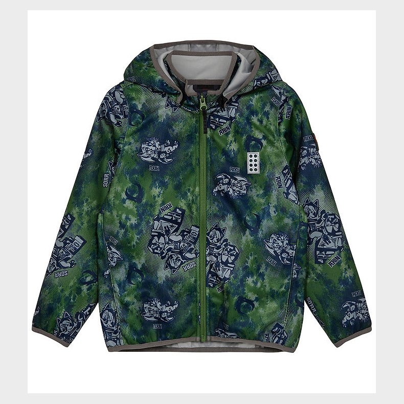 LEGO Ninjago Softshelljakke - LWScout 202 - Twist Of Lime/Gr m