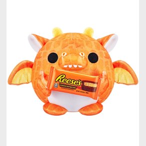 Snackles Bamse - 35 cm - Dragen Felix m. Reese's Peanut Butter C
