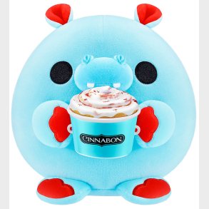 Snackles Bamse - 35 cm - Flodhesten Hugh m. Cinnabon