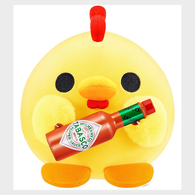 Snackles Bamse - 35 cm - Kyllingen Dan m. Tabasco