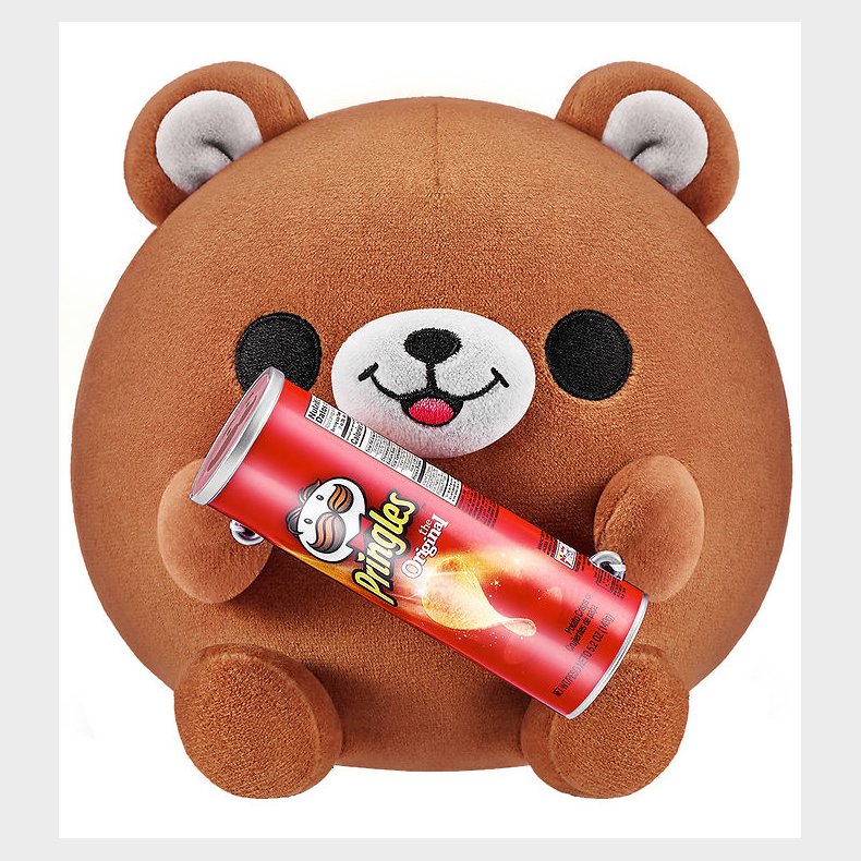 Snackles Bamse - 35 cm - Bjrnen Terry m. Pringles