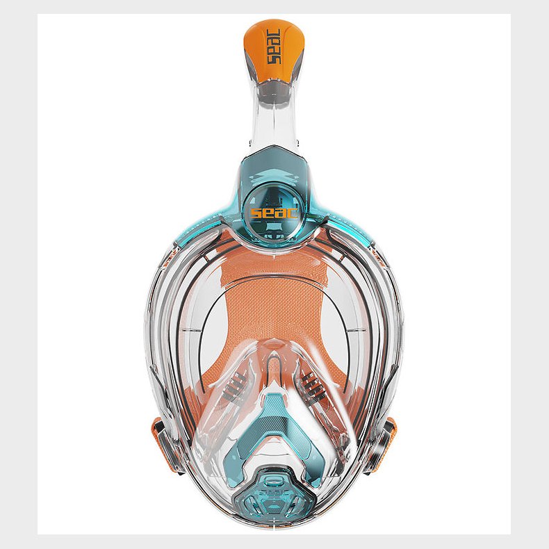 Seac Snorkelmaske - Libera Junior - Aquamarina/Orange