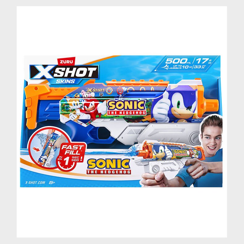 X-SHOT Vandpistol - Hyperload - Sonic