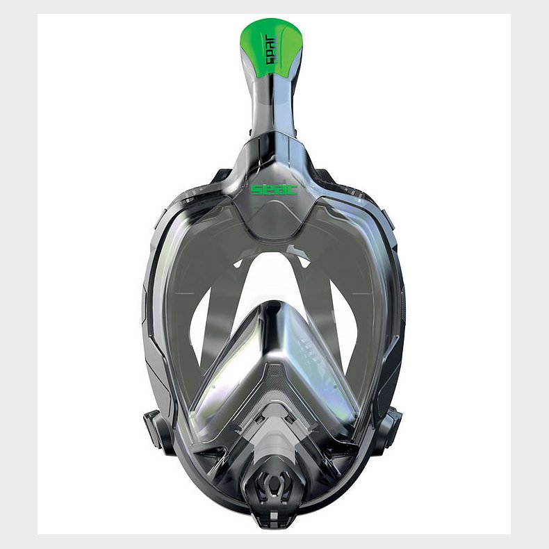Seac Snorkelmaske - Libera S/M - Sort/Lime