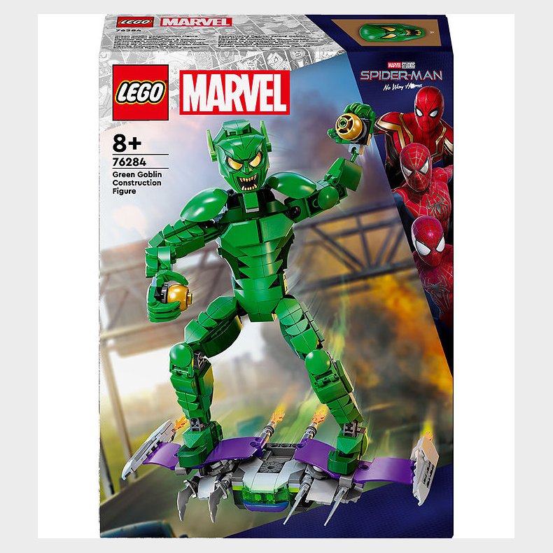 LEGO Marvel Spider-Man - Byg selv-figur af Green Goblin 76284 -