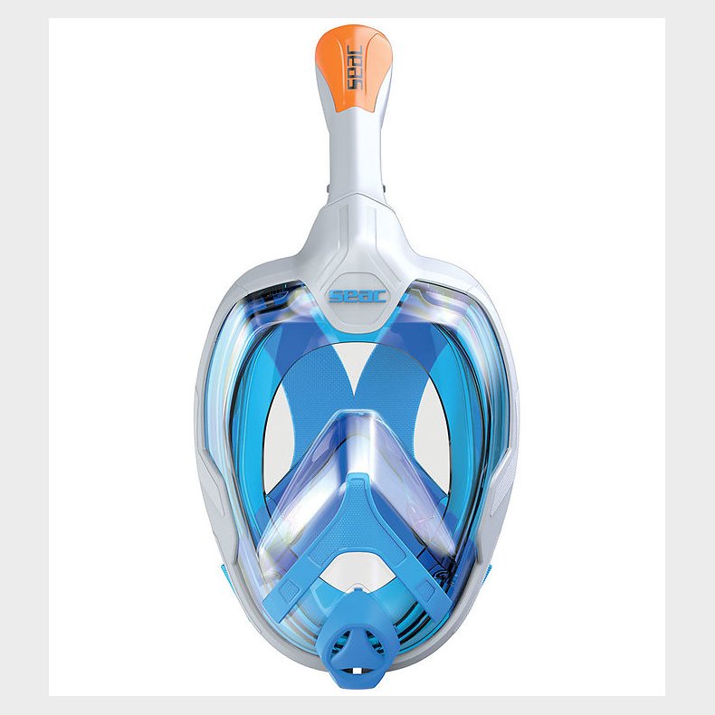 Seac Snorkelmaske - Magica L/XL - Hvid/Orange