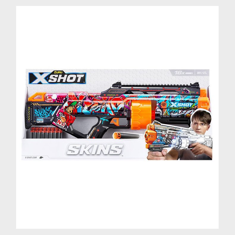 X-SHOT Skumgevr - Skins: Last Stand - Grafitti