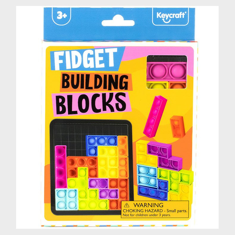 Keycraft Legetj - Pop-it - Fidget Building Blocks