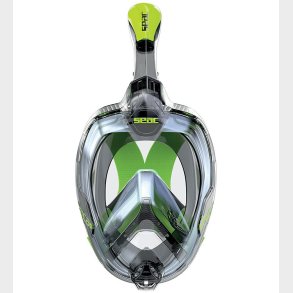 Seac Snorkelmaske - Magica L/XL - Sort/Lime