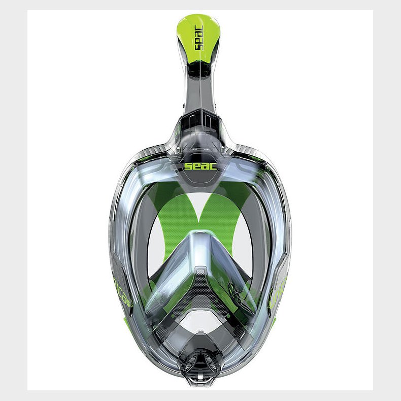 Seac Snorkelmaske - Magica L/XL - Sort/Lime