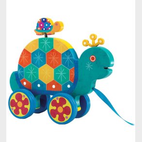 Djeco Trkdyr - Gaspard - Skildpadde