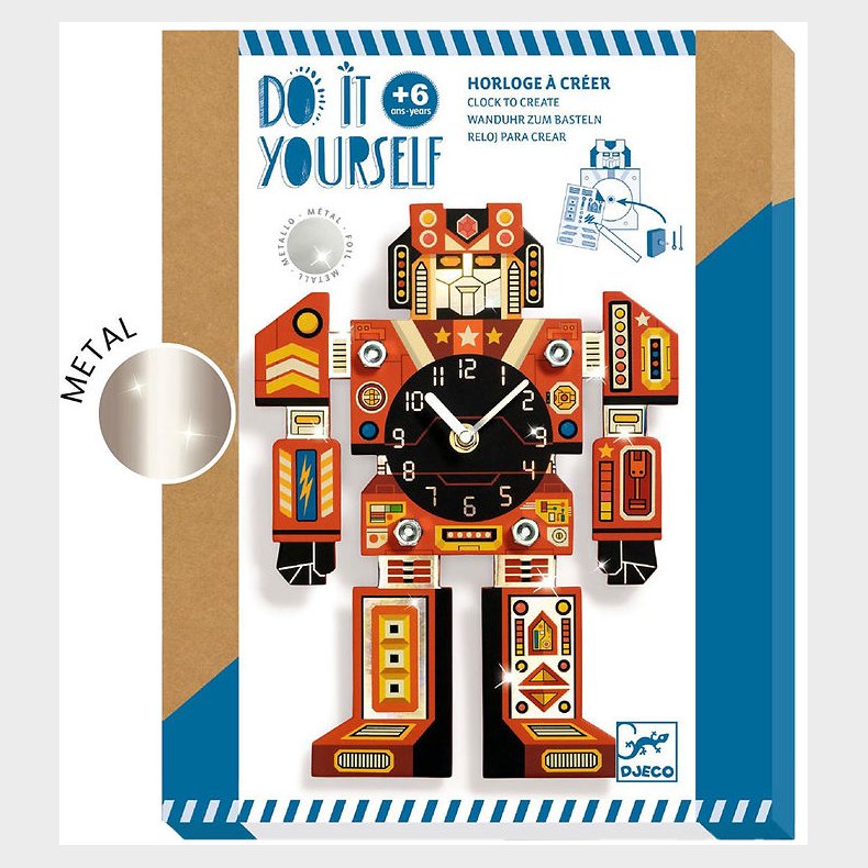 Djeco Kreast - DIY Ur - Robotime