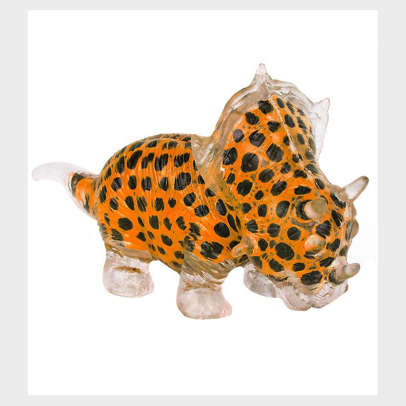 Keycraft Legetj - Beadz Alive Dino - Triceratops - Orange