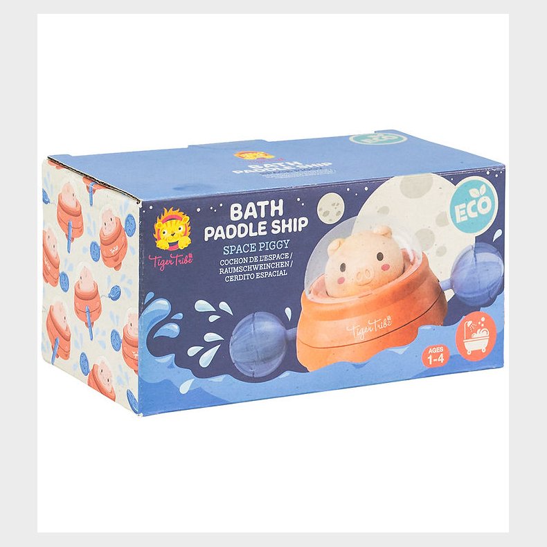 Tiger Tribe Badeleget�j - Bath Paddle Ship - Space Piggy