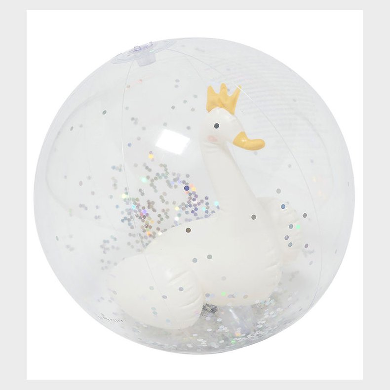 SunnyLife Badebold - 35 cm - 3D - Princess Swan Multi