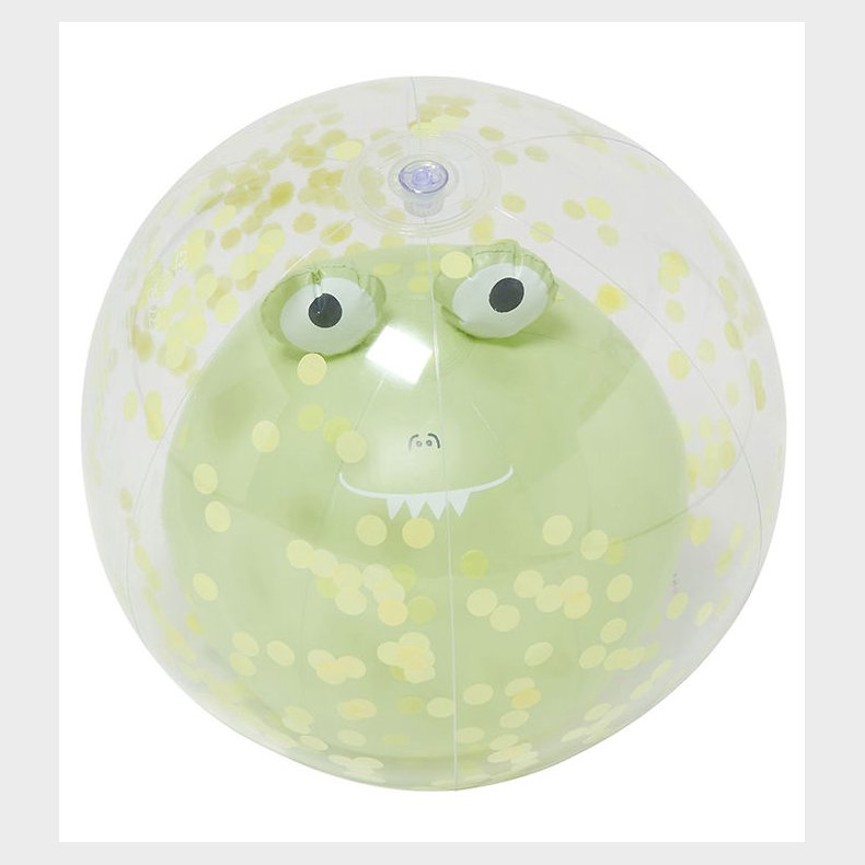 SunnyLife Badebold - 35 cm - 3D - Cookie The Croc - Light Khaki