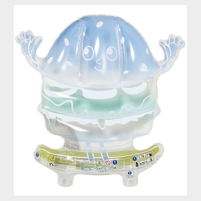 SunnyLife Flyder - 156x158 cm - Burger Boy - Blue Lime