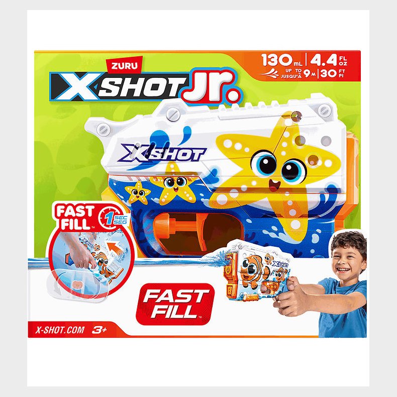 X-SHOT Vandpistol - Junior Fast Fill - Sstjerne