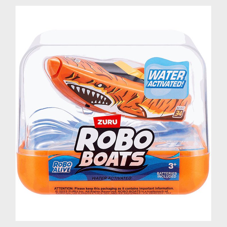 Robo Alive Badelegetj - Robo Boats - Orange