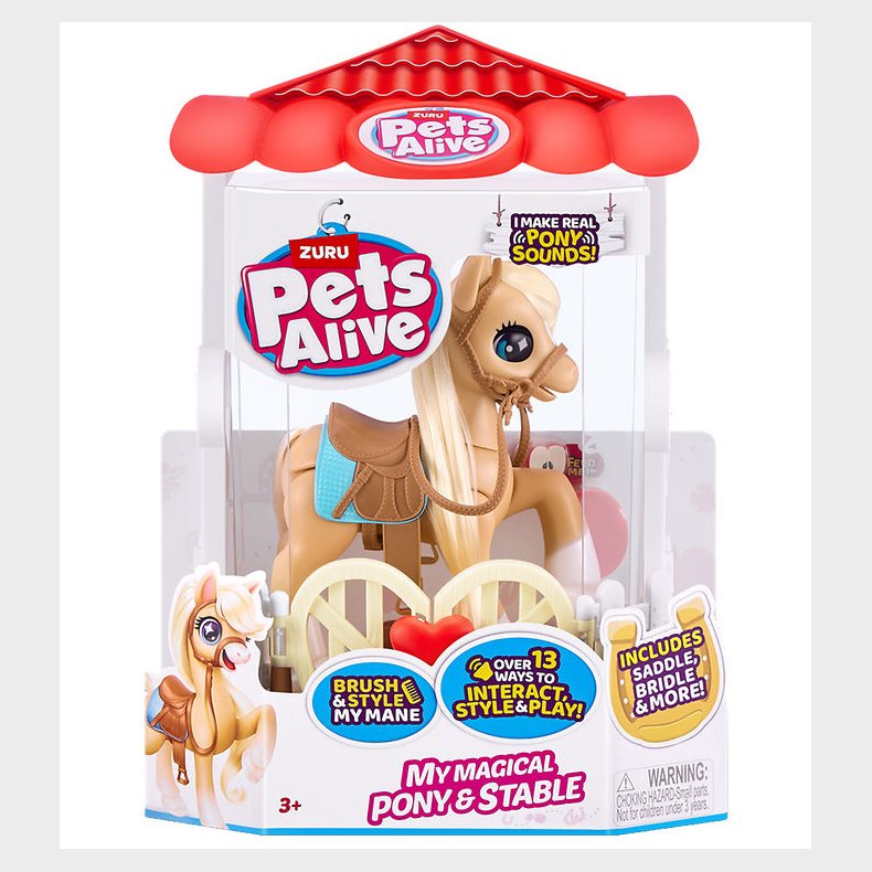 Pets Alive Legetj - Interactive Pony Playset