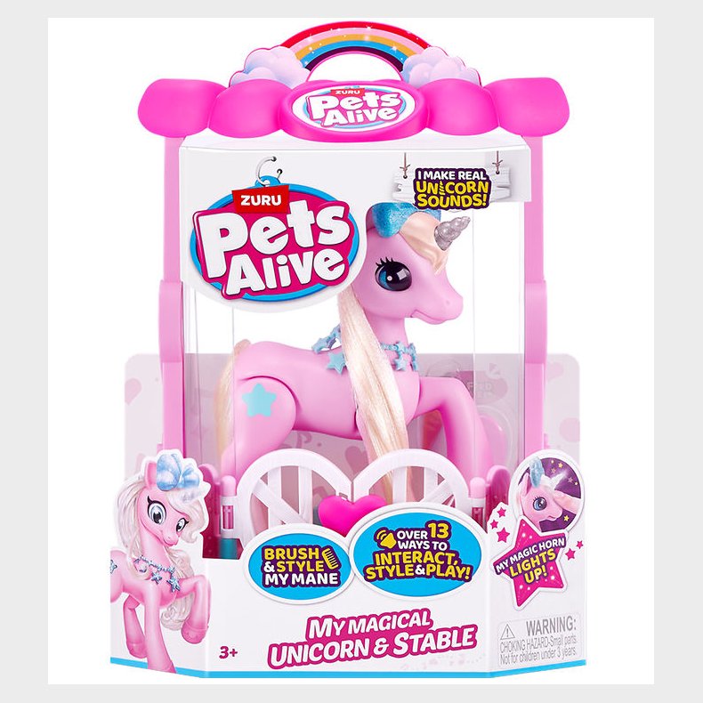 Pets Alive Legetj - Interactive Unicorn Playset